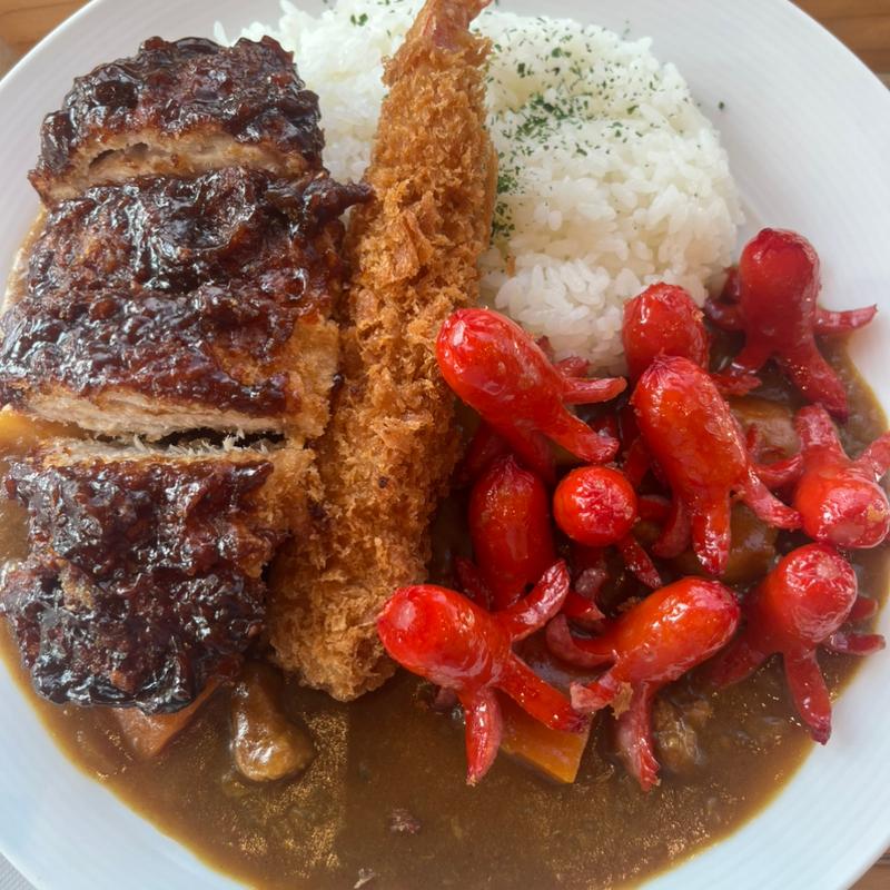 全部のせトシちゃんスペシャル(辛口)(ロタンダ風ヶ丘 北口カフェテリア)