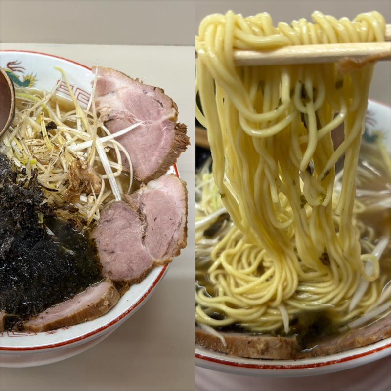 ねぎチャーシュー飯➕磯のり(ラーメンショップ 希望ヶ丘店)