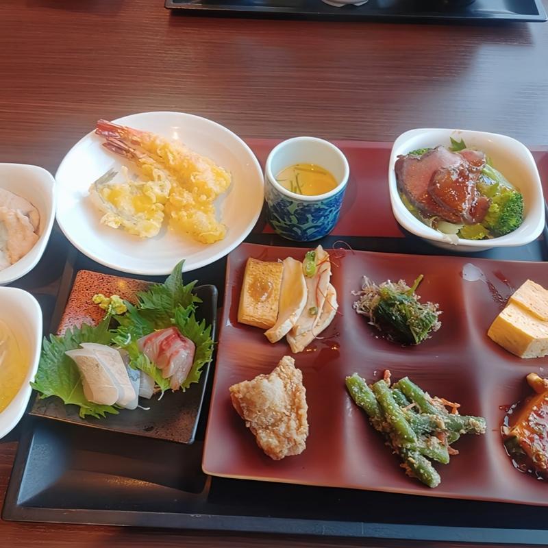 夕食  ビュッフェ(湯瀬ホテル )