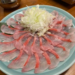 金目鯛(地金目)尽くしと金目鯛(地金目)しゃぶしゃぶコース(魚料理 遠州屋)