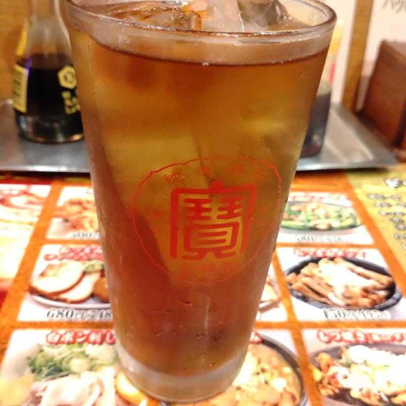 ウーロンハイ(ラーメン華小屋 幕張本郷店)