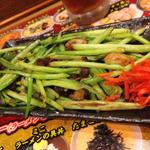 ニラチャーシュー炒め