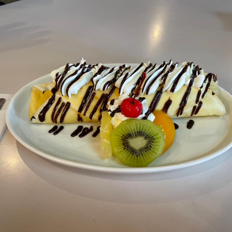 バナナクレープ(マルカンビル大食堂)