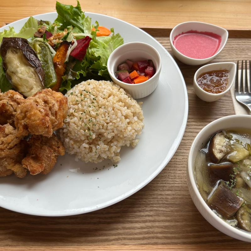 唐揚げプレート(JIBAR CAFE)