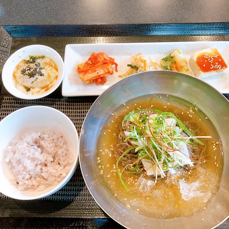 水冷麺セット(水刺間)