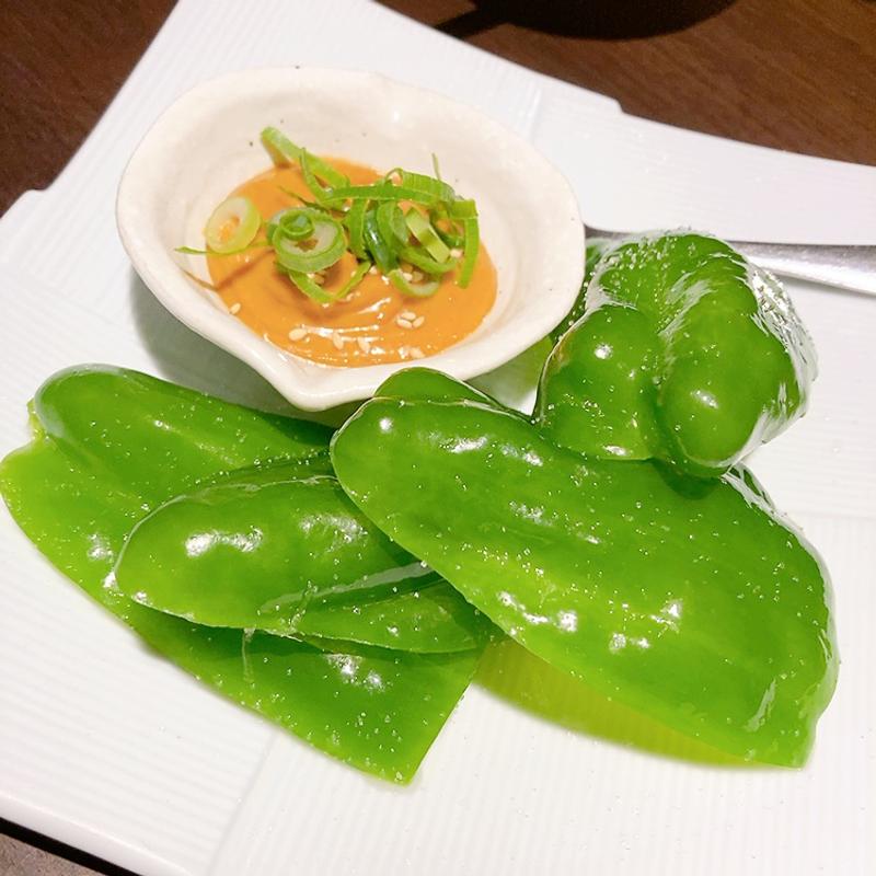 パリパリ冷やしピーマン(鉄板風土 すずらん )