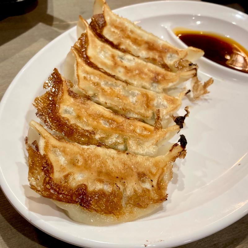 焼ぎょうざ(5個)(天津飯と米シューマイ)