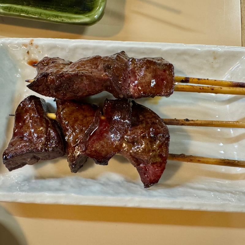 レバー焼き(串焼き 与兵)