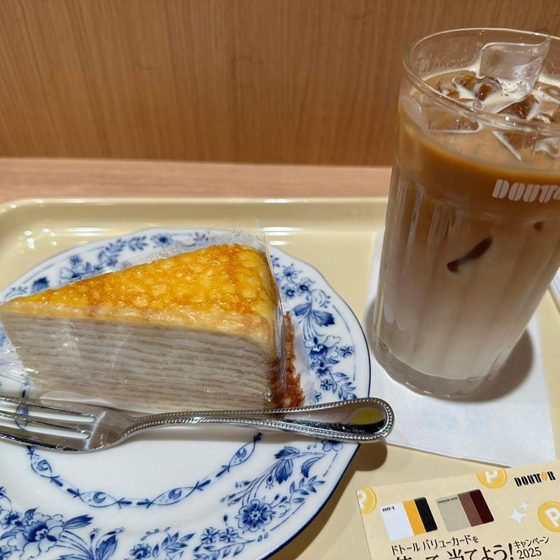 ミルクレープ(ドトールコーヒーショップ 祖師ヶ谷大蔵駅店)