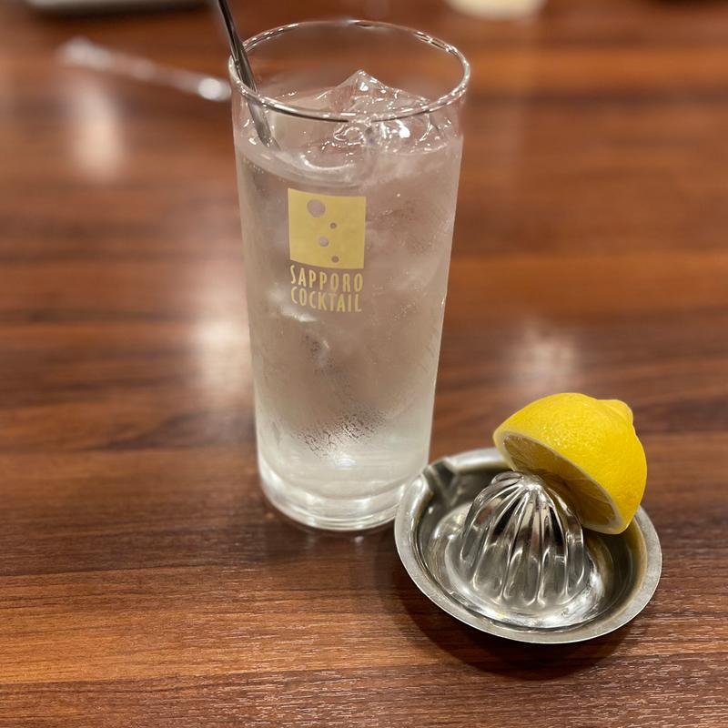 レモンサワー(三好弥鶏料理)