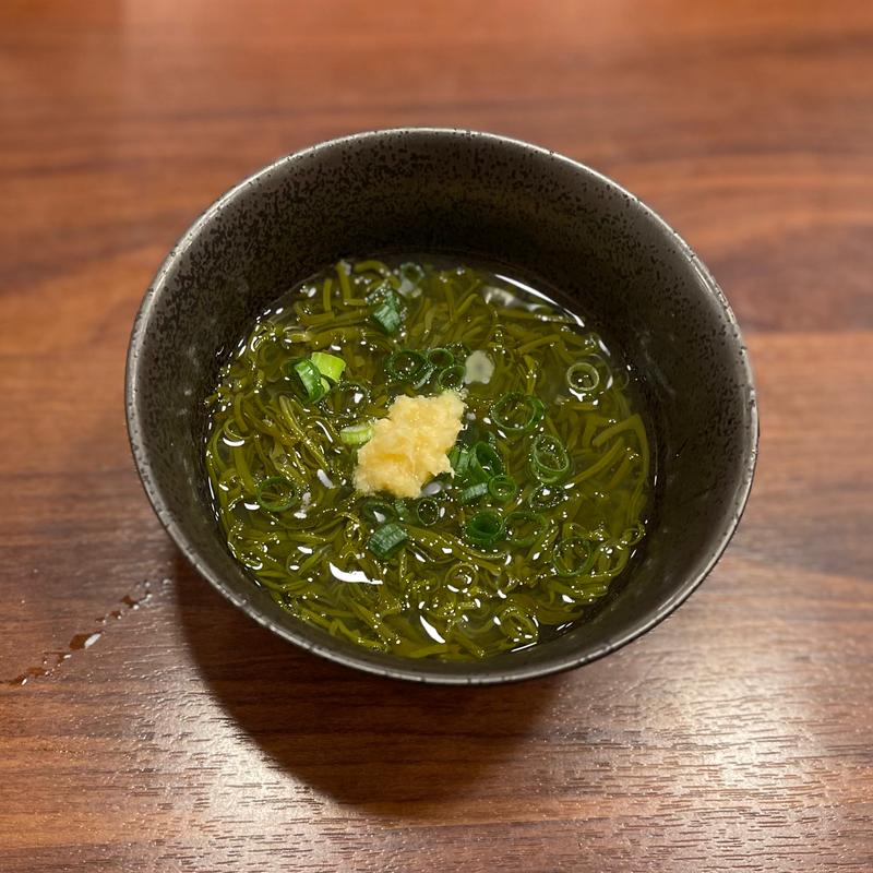 めかぶポン酢(三好弥鶏料理)