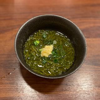 めかぶポン酢(三好弥鶏料理)