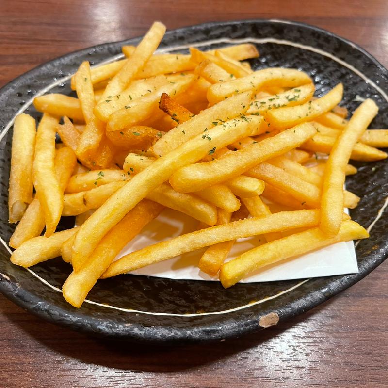 フライドポテト(三好弥鶏料理)