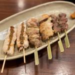 ハート串・ねぎま・ささみの梅しそ串