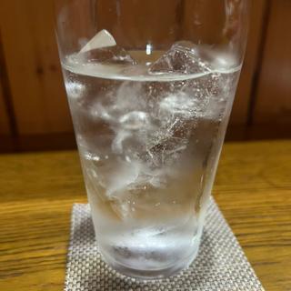 茜霧島のソーダ割り