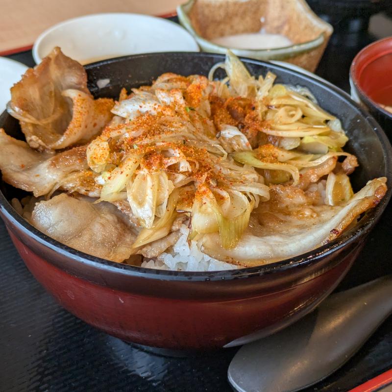 金太郎パワー丼(レストラン ふじおやま（道の駅 ふじおやま）)