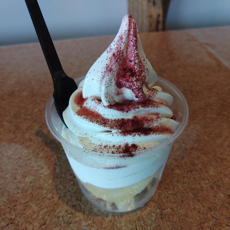 おおゆロマンティックパフェ(大湯えんがわカフェ)