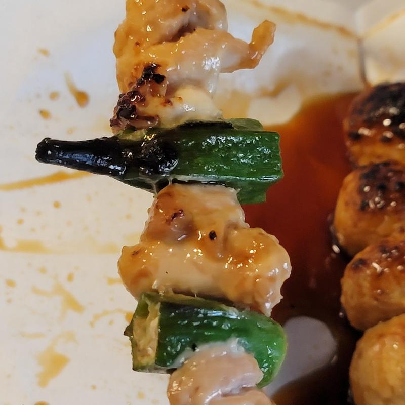 オクラ串(（有）デリカたかはし)