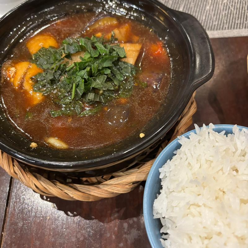 豆腐と茄子の煮込み(Sense restaurant)