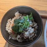 牛飯（本日のおすすめ飯）(中華そば 肴 yamago(ヤマゴ))