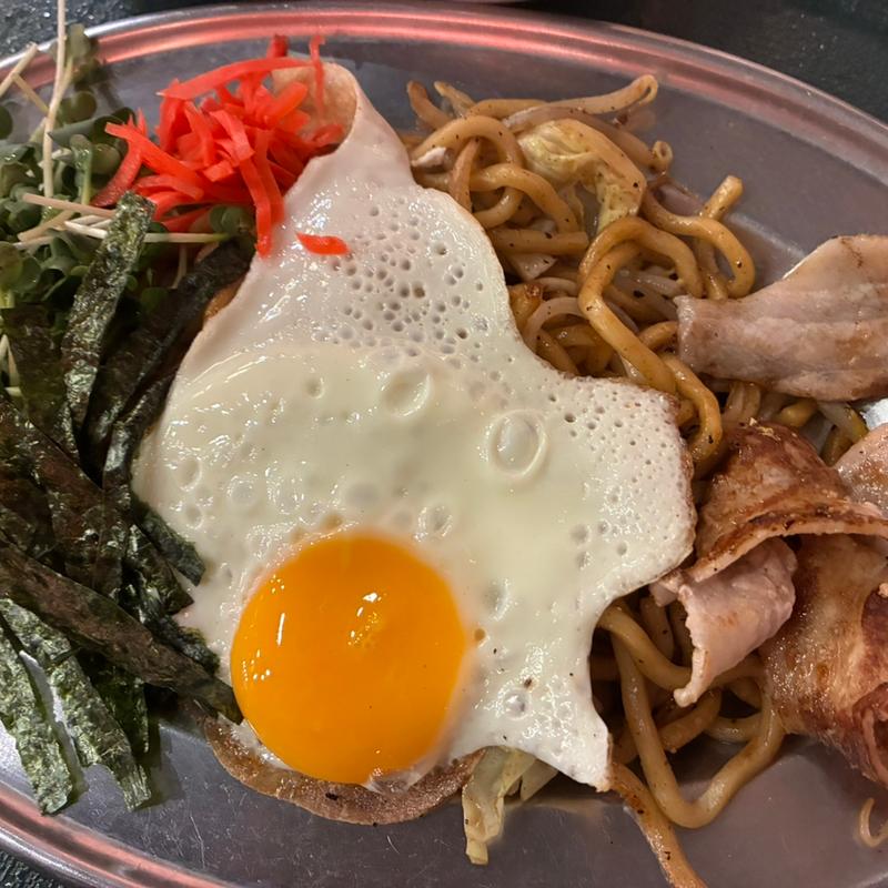 特製焼きそば(横浜焼きそばセンターまるき 横浜アソビル店)