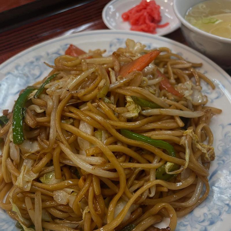 ソース焼きそば(ぎょうざの満洲 千歳船橋駅前)