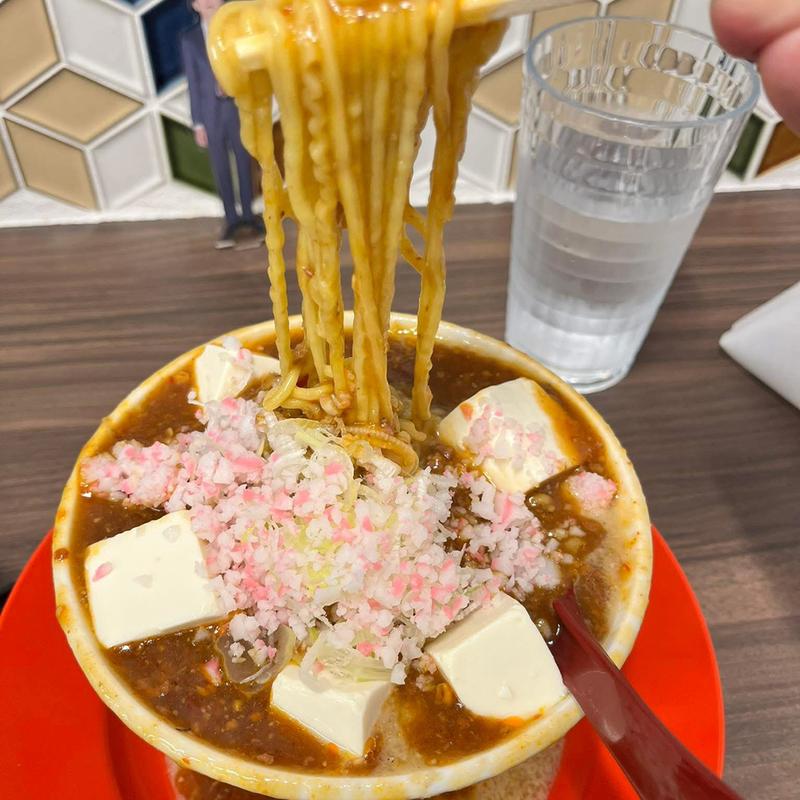 麻婆ラーメン(味噌らーめん ひばり)