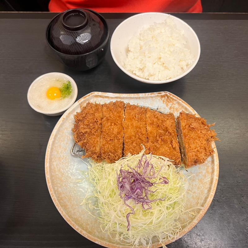 スタミナかつ定食(とんかつ勝 追浜本店)