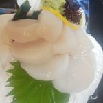 活ほたて刺身