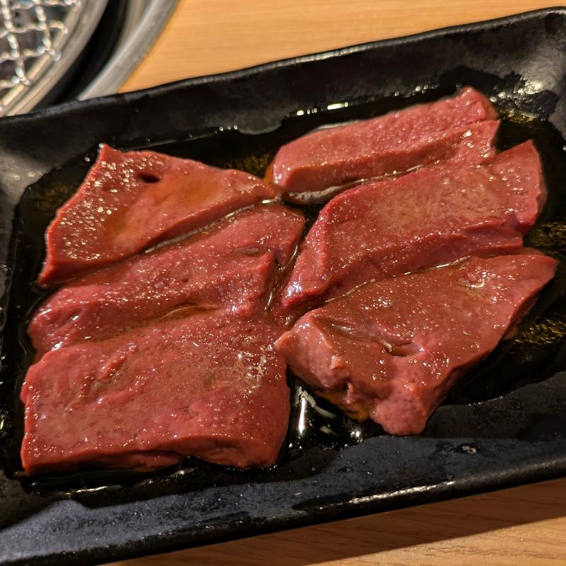 黒毛和牛レバー(A5黒毛和牛焼肉 大翔園)
