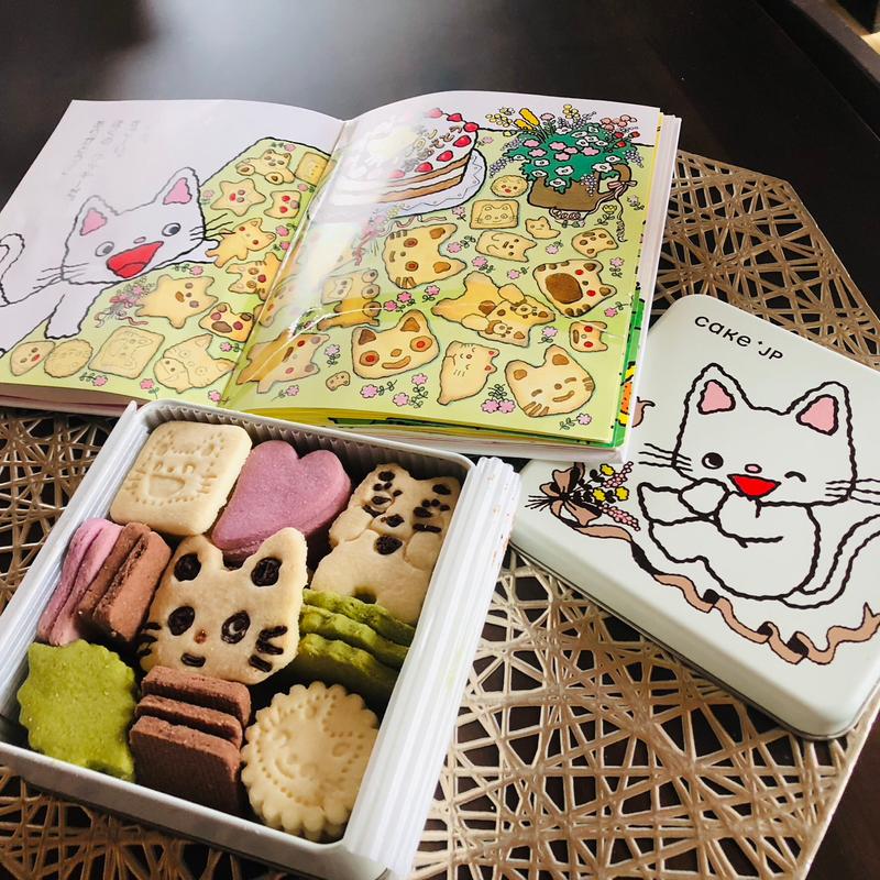 ノンタンのたんじょうびクッキー缶(Cake.jp Sweets Pop-up 尾山台店)