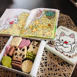 ノンタンのたんじょうびクッキー缶