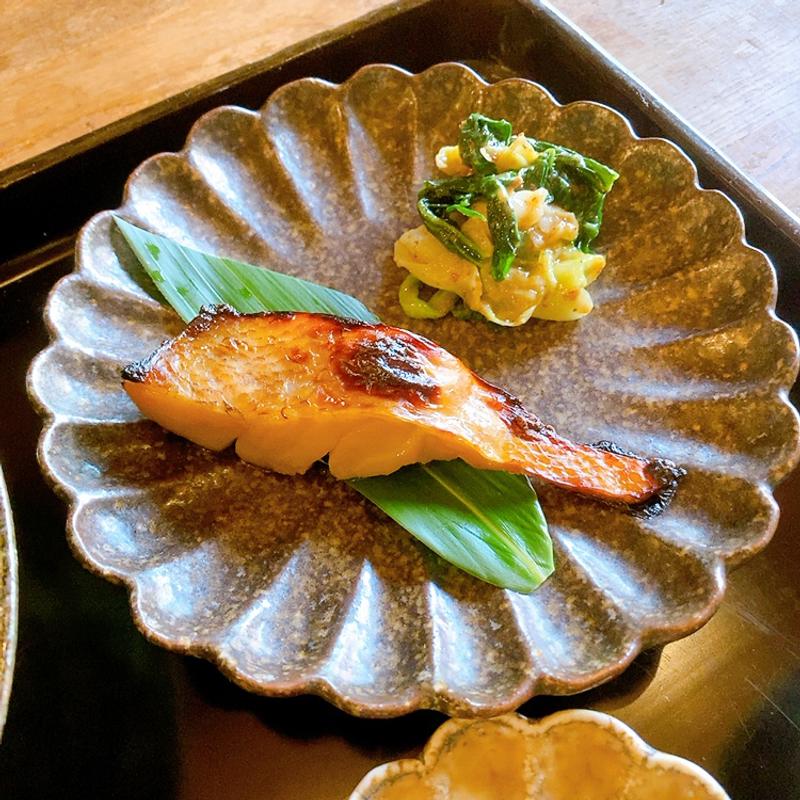 特製魚の自家製粕漬け焼き（肉・魚ランチ）(日日)