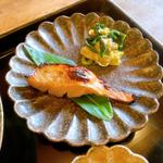 特製魚の自家製粕漬け焼き（肉・魚ランチ）