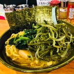 中盛り 茎わかめ ほうれん草増し