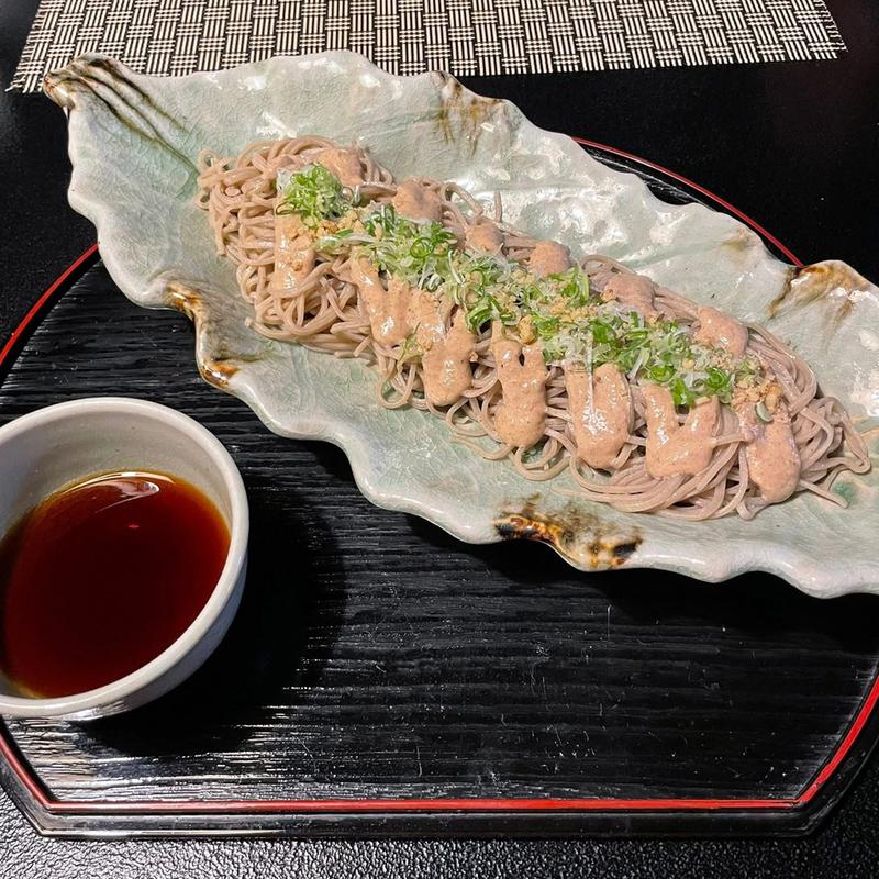 くるみそば(中棚荘別邸　郷土料理・酒処　はりこし亭)