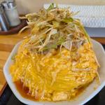 ピリ辛ネギオム肉チャーハン