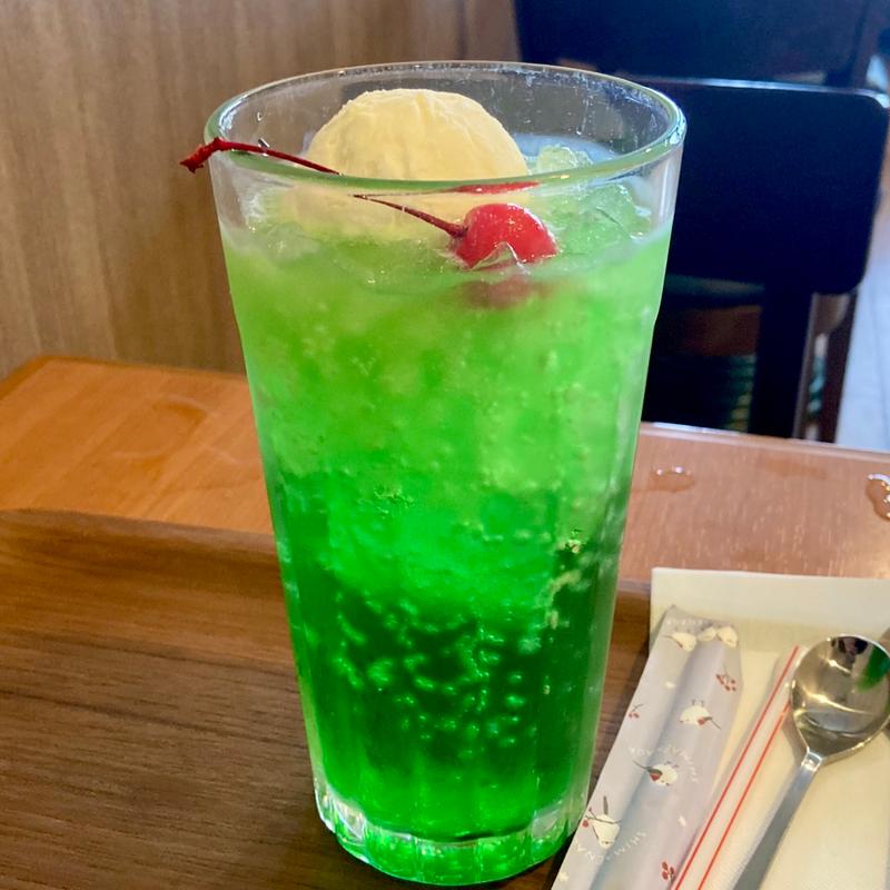 クリームソーダ L(坂井珈琲 天神橋店)