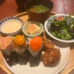 広島県産コシヒカリ越宝玉のおにぎり定食