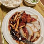 黒酢の酢豚セット