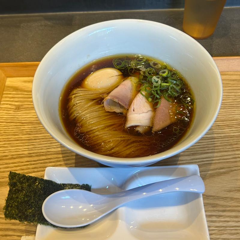 地鶏らぁ麺醤油(味玉付き)(支那そば 鋳(ちう))