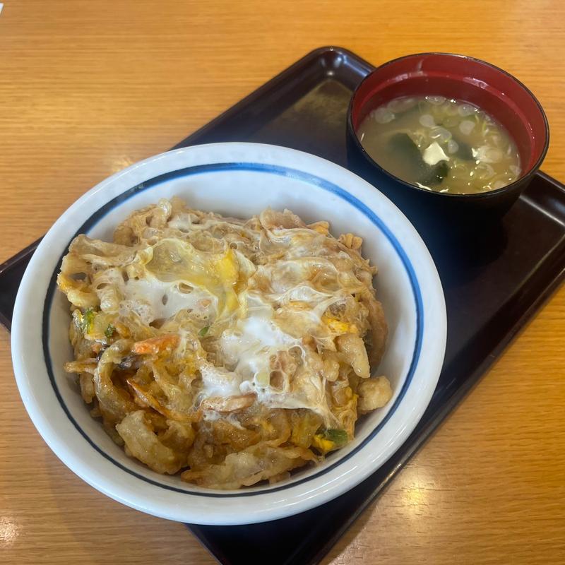 かき揚げ丼(山田うどん食堂 氷川町店)