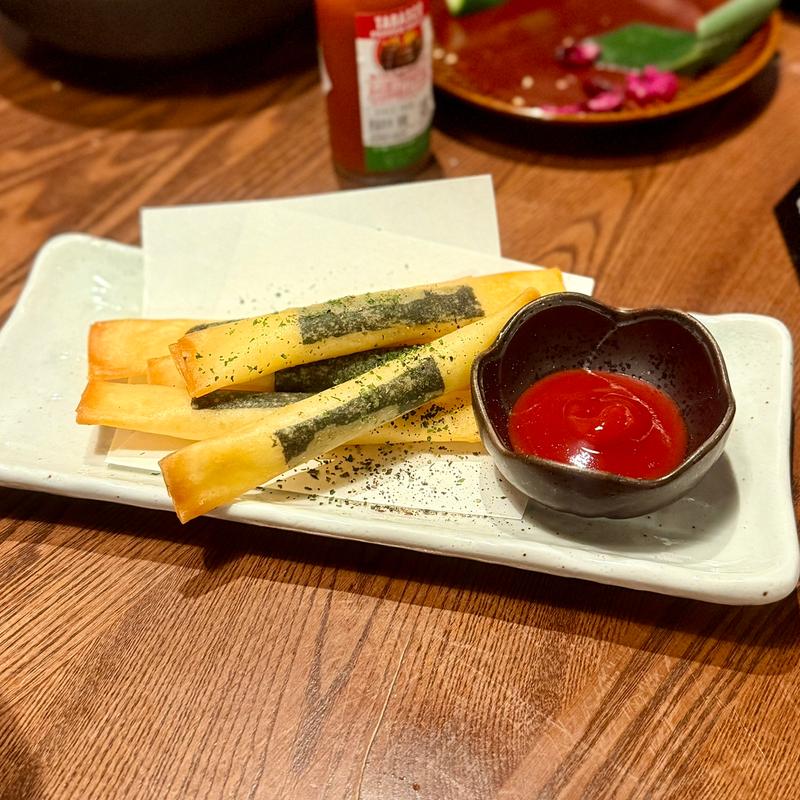 スティック揚げ春巻き(居酒屋 写楽)