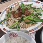 レバニラ定食