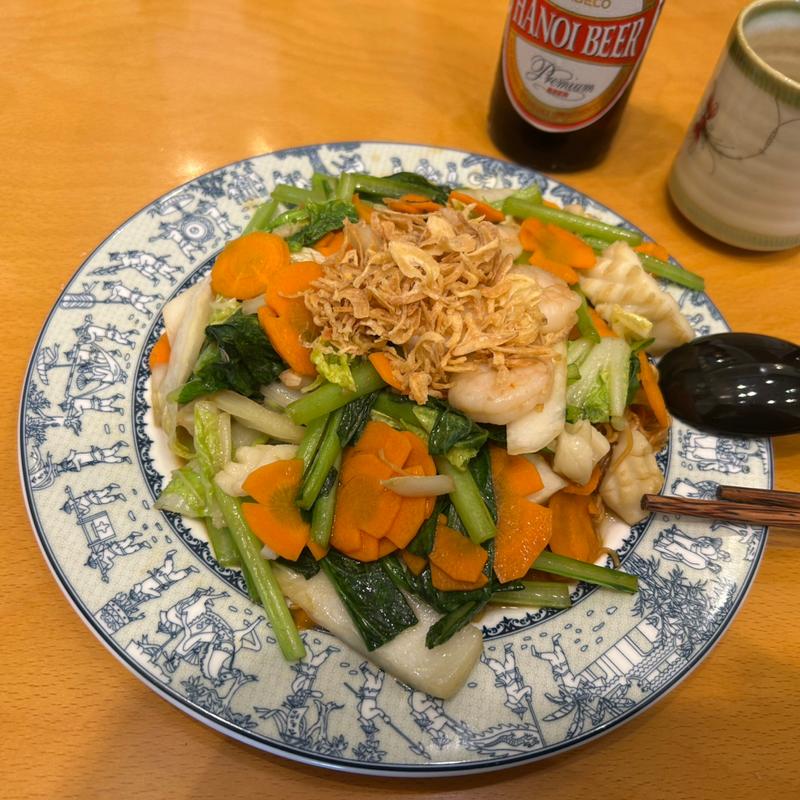 海鮮焼きそば(ベトナム料理NON SEN)