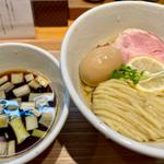味玉昆布水つけ麺醤油