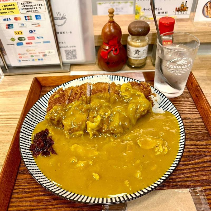 カツカレー(キッチン きらく)
