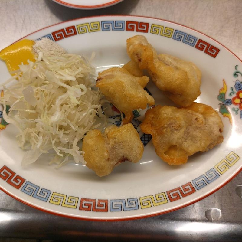 ブタ天（ジャストサイズ）(町中華 へそ SL広場前店)