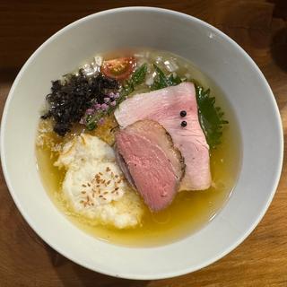 ニボコン(追い飯付き)　塩(いかれたヌードル フィッシュトンズ （いかれたNOODLE Fishtons）)