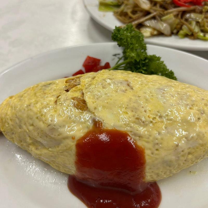 オムライス(大善食堂)